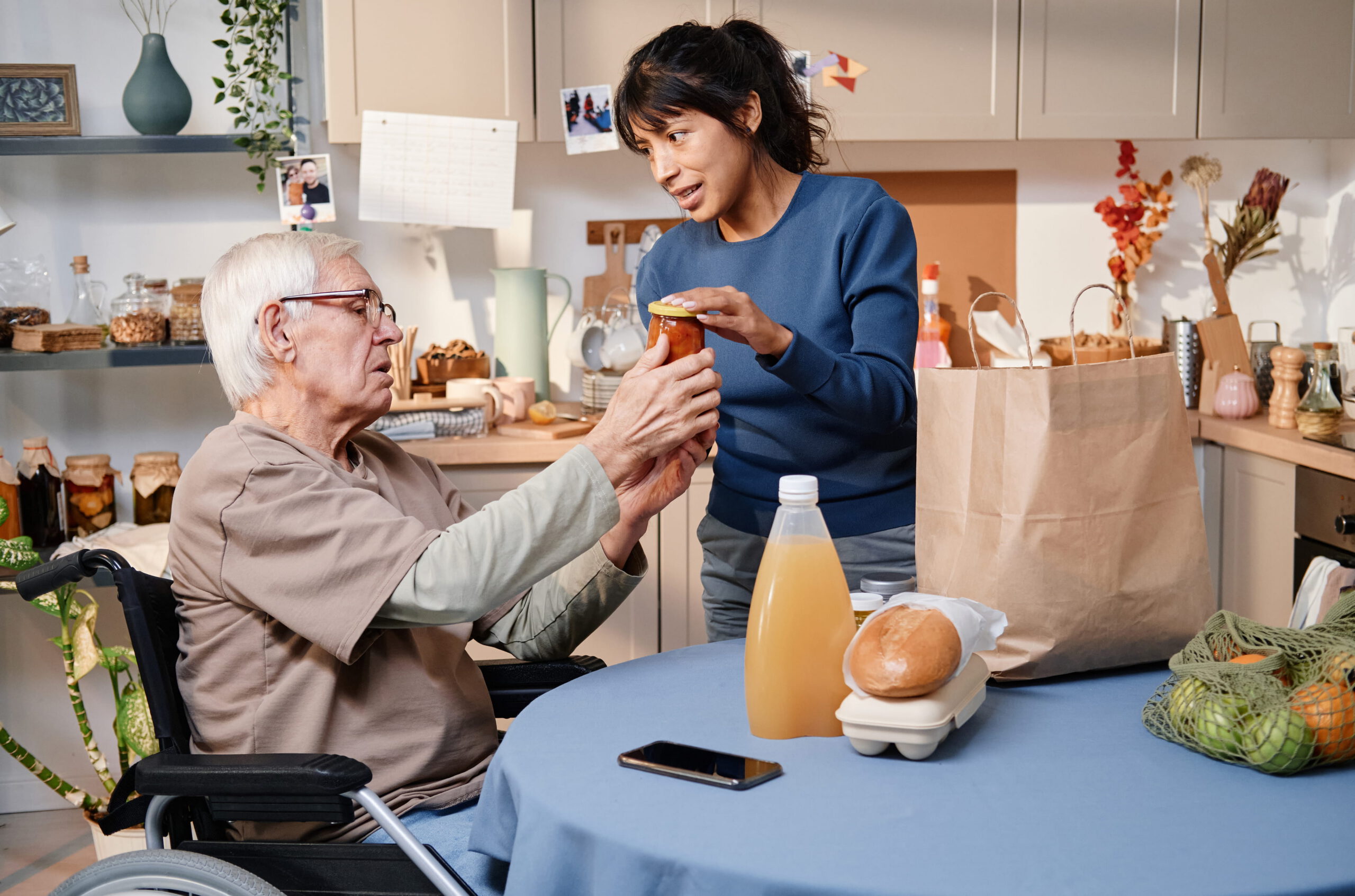 Avec mes aides à domicile à Andlau présentation
